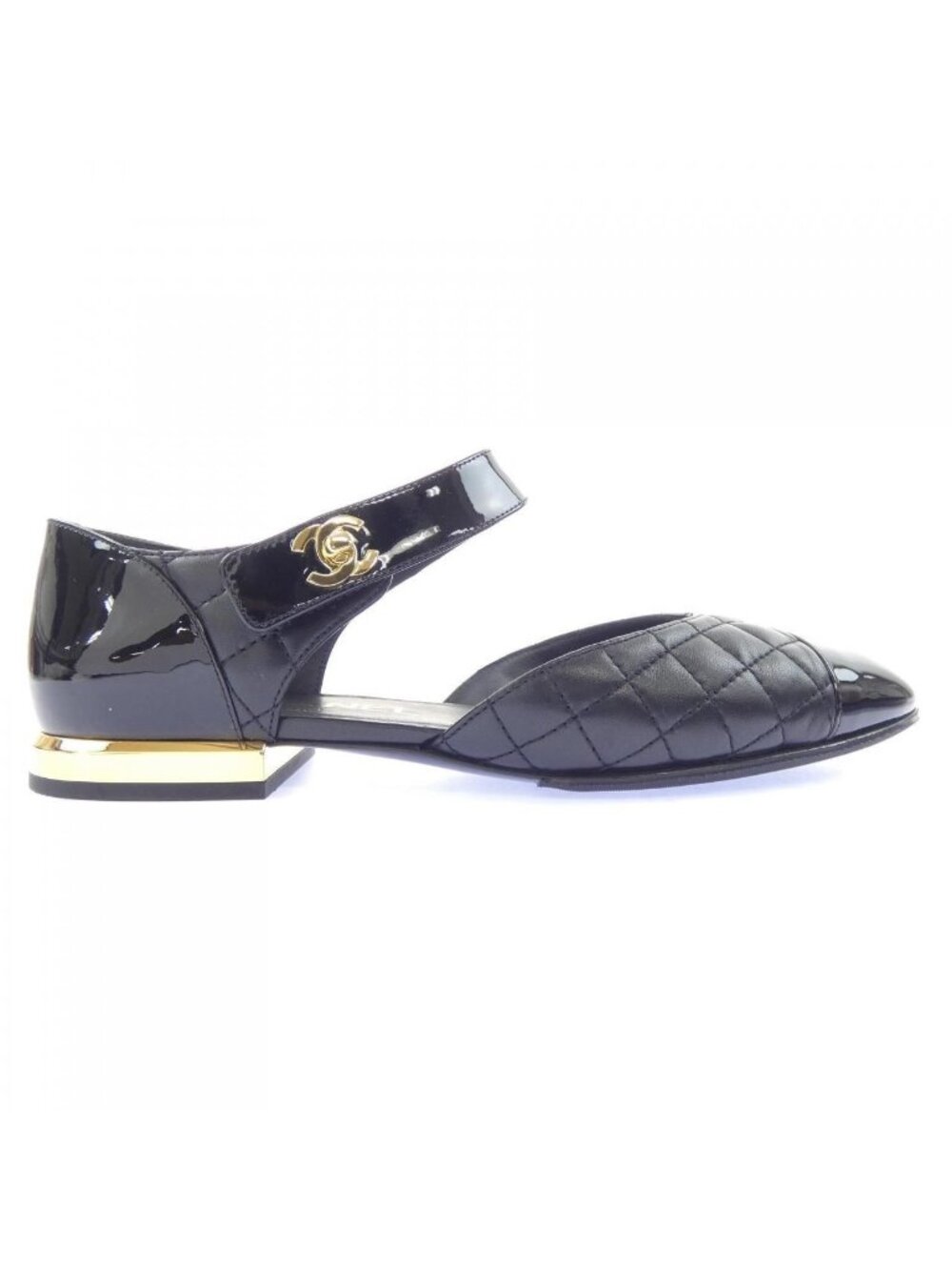 Chanel Flat Sneakers Black